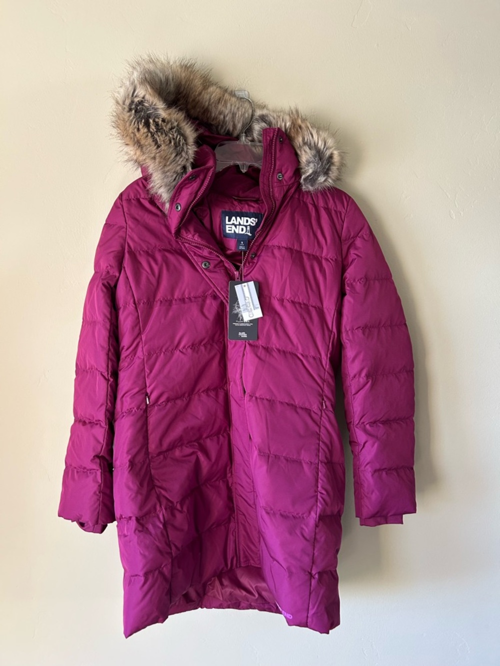 Lands End Max 600 Puffer Coat